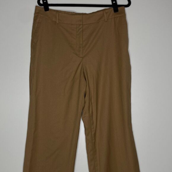 New Talbots Wool Woven In Italy Straight Leg Pant Women's Size 14 - Picture 4 of 9